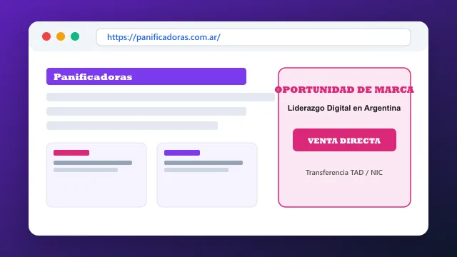 Modelo de aplicación comercial y proyectos digitales para panificadoras.com.ar